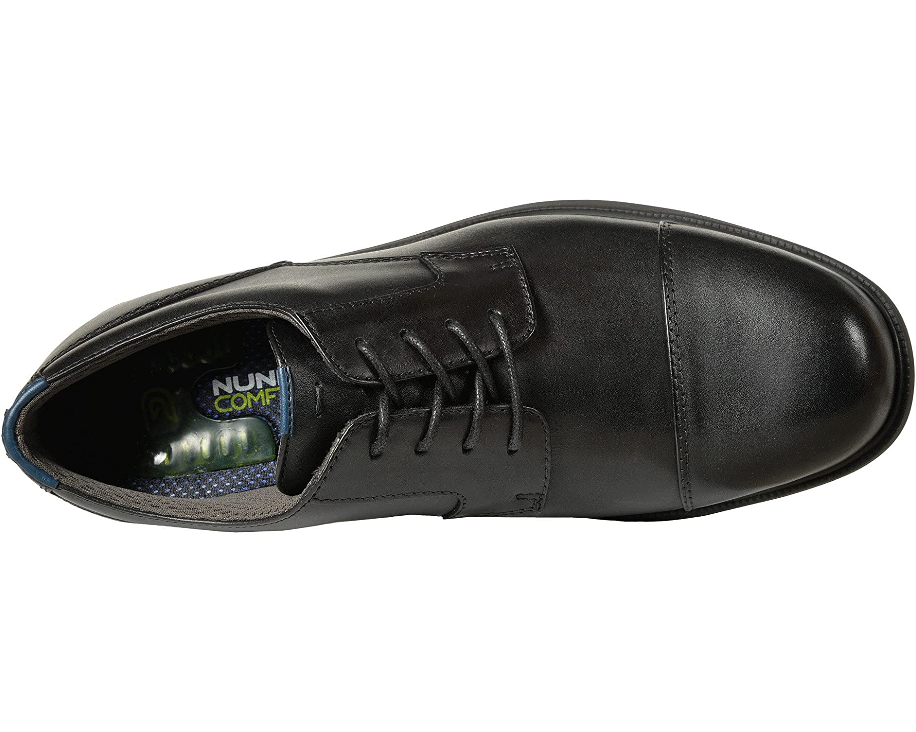 Оксфорды Melvin Street Cap Toe Oxford with KORE Slip Resistant Walking Comfort Technology Nunn Bush, черный