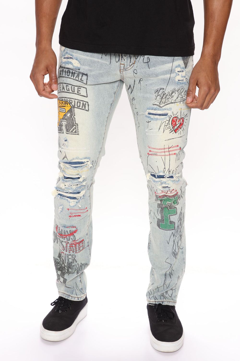 

Джинсы Fashion Nova FRD2211, синий
