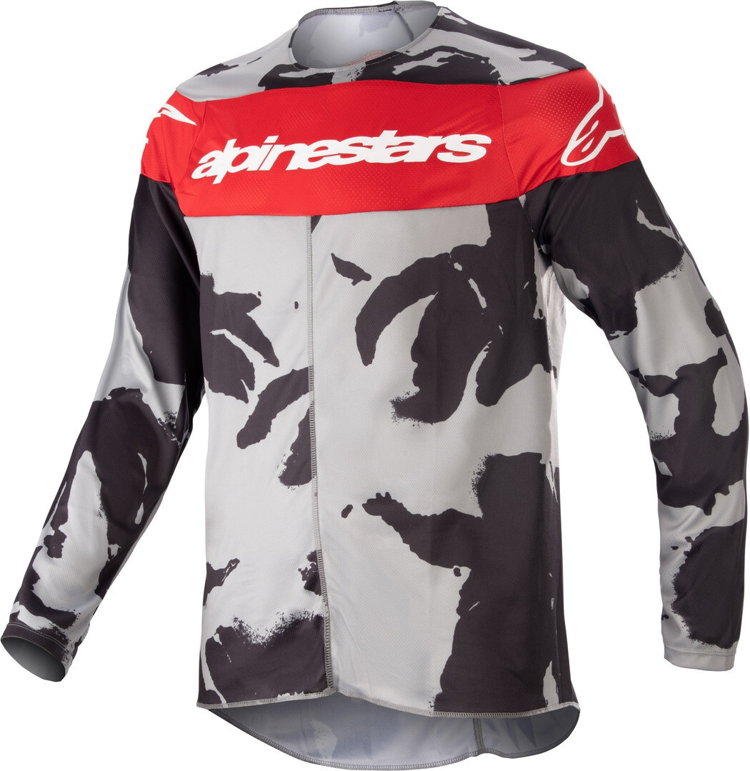 

Мотокросс джерси Alpinestars Racer Tactical 2023 Youth, серый/красный