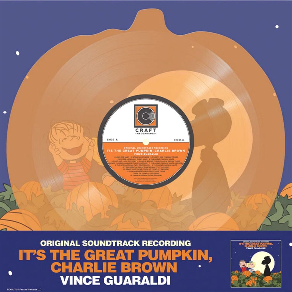 

Виниловая пластинка It'S The Great Pumpkin Charlie Brown Ost (Limited Edtion Orange Colored Vinyl) (Pumpkin Shaped) | Ost