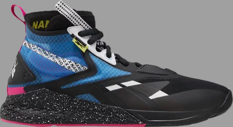 

Кроссовки nano x unknown 'black horizon blue' Reebok, синий