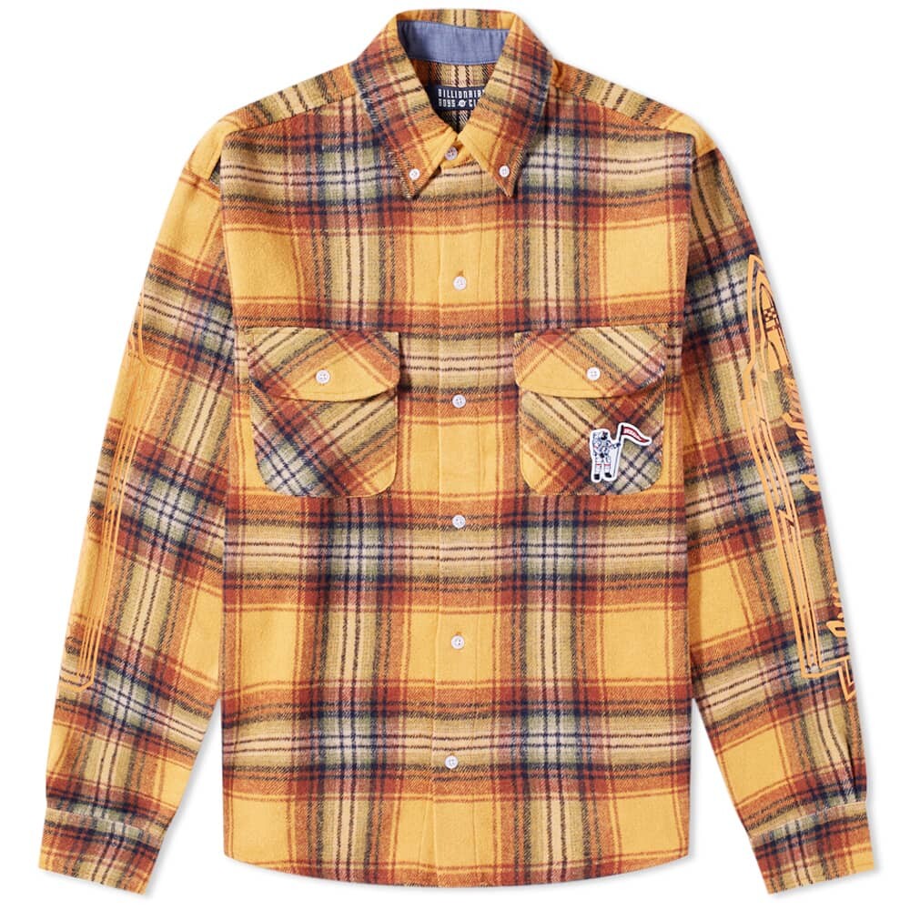 

Рубашка Billionaire Boys Club Check Button Down Shirt