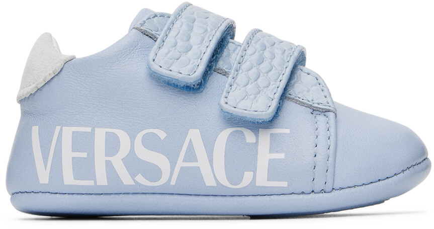 

Детские ходунки с логотипом Baby Blue Versace