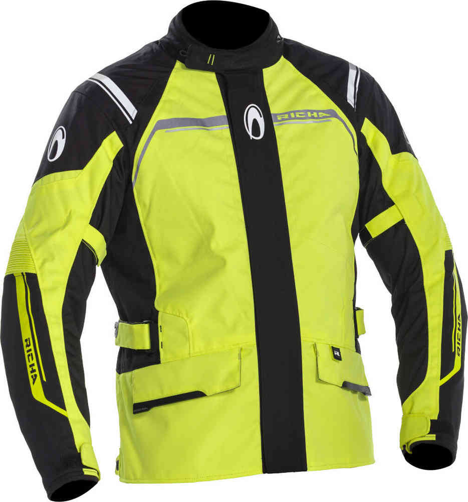 цена Водонепроницаемая мотоциклетная текстильная куртка Storm 2 Richa, желтый/черный