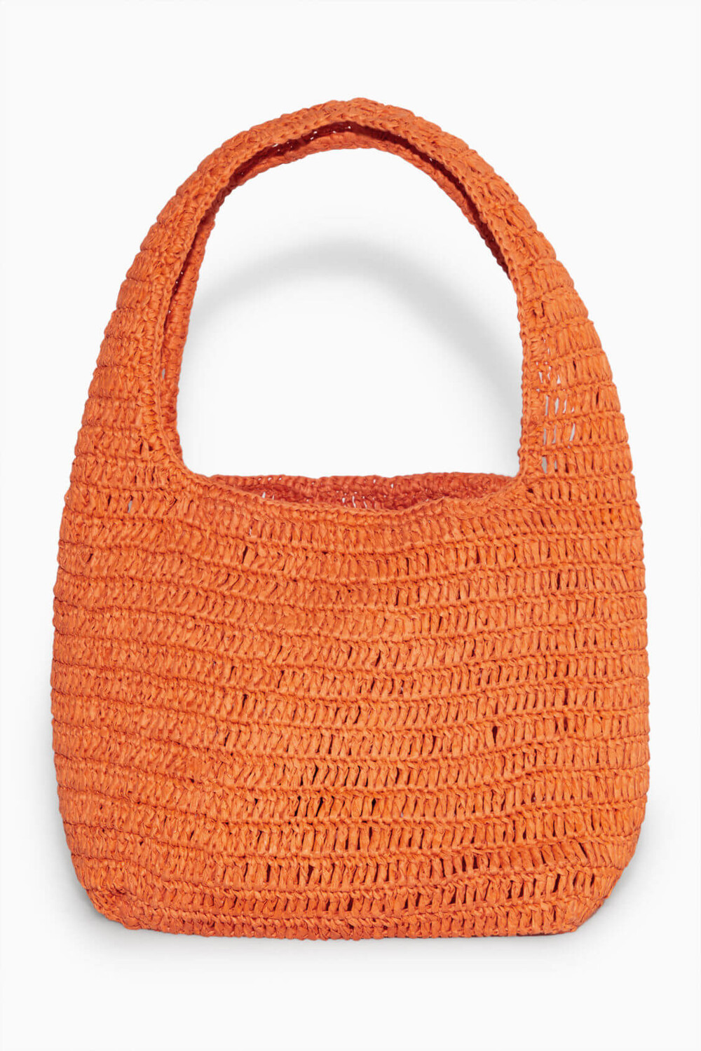 

Сумка COS Mini Raffia Shoulder, оранжевый
