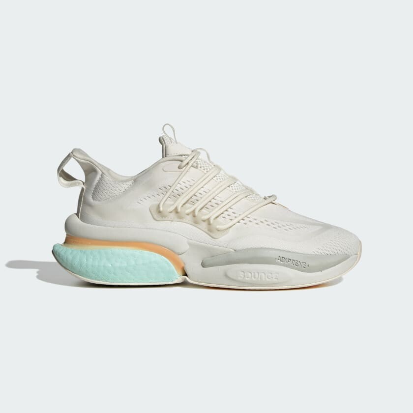 

Кроссовки adidas Alphaboost V1, белый/бежевый/оранжевый/бирюзовый