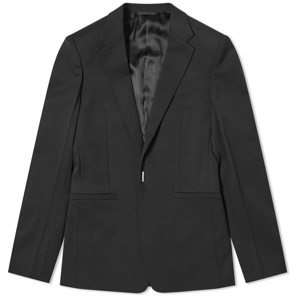 

Узкий блейзер с лацканами с вырезом Givenchy