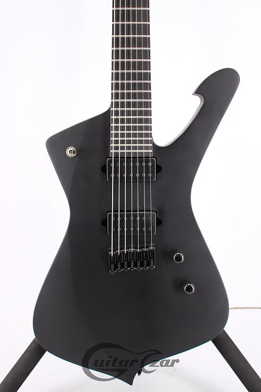 

Ibanez Iron Label Iceman 7-струнная электрогитара Black Flat ICTB721BKF