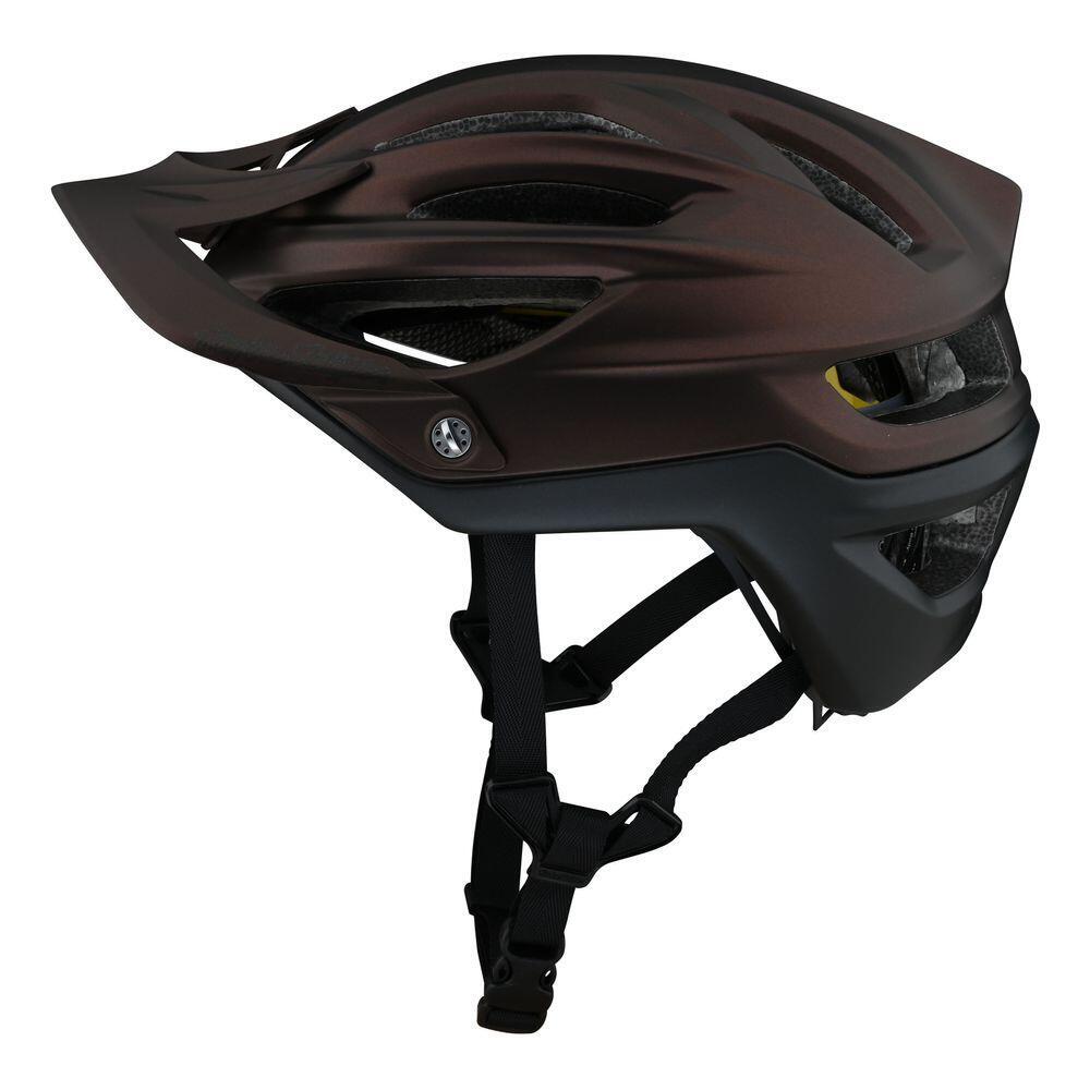 шлем troy lee designs a2 decoy mips велосипедный белый оранжевый Шлем A2 Decoy Mips - темная медь TLD - TROY LEE DESIGNS, коричневый