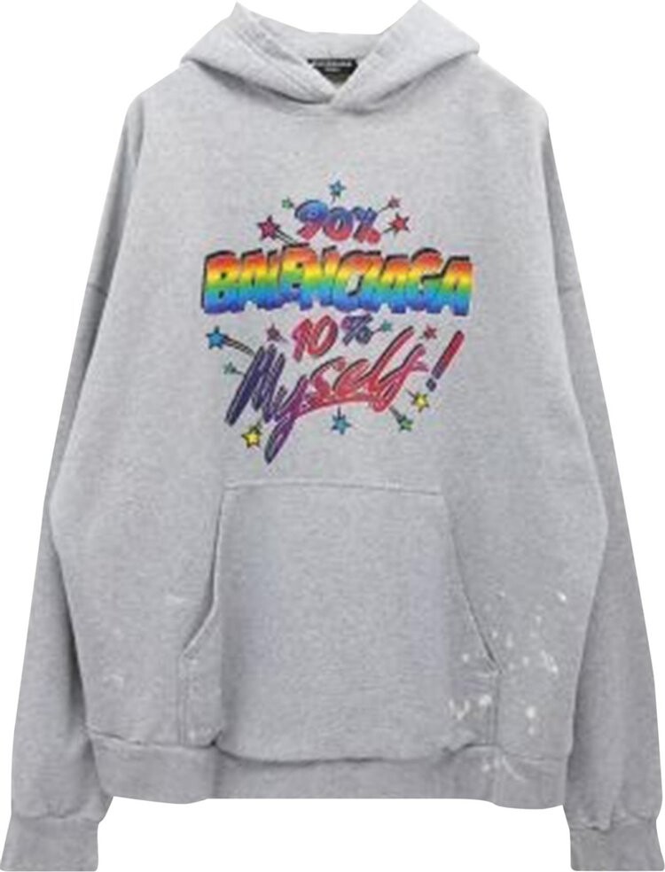 

Худи Balenciaga Hoodie 'Dark Fuschia', розовый
