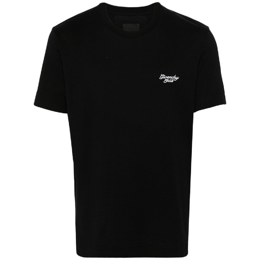 Футболка Givenchy Slim Fit, черный кепка с вышивкой givenchy черный