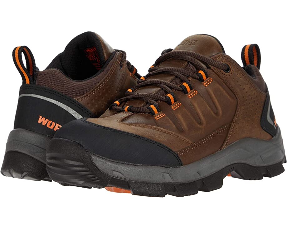 

Кроссовки Oxford Steel Toe WORX, коричневый