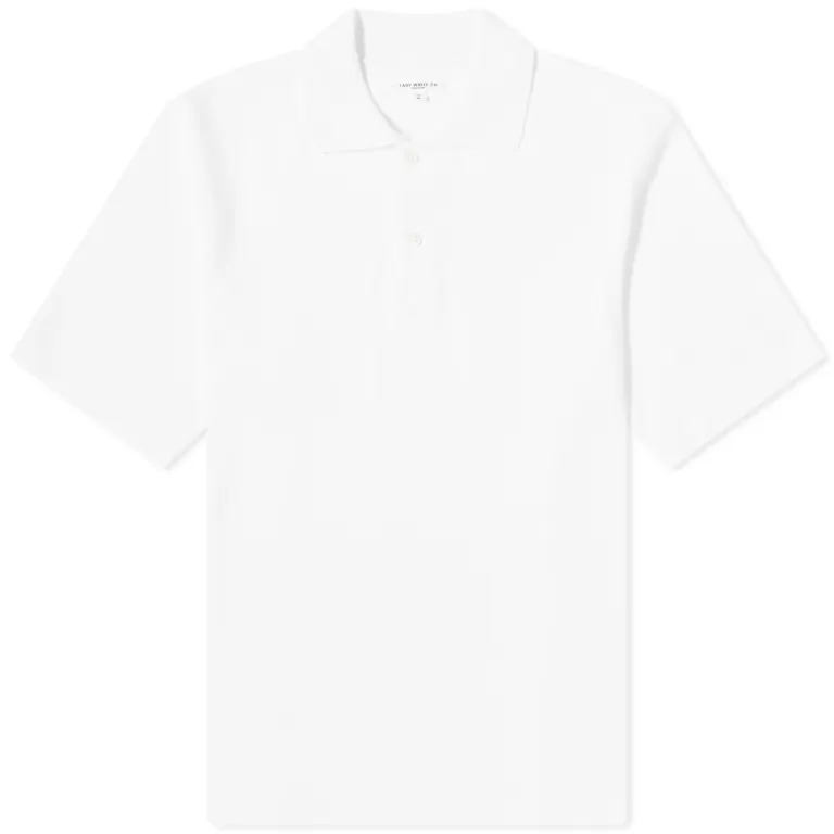 Рубашка-поло Lady White Co. Interlock Two Button, белый