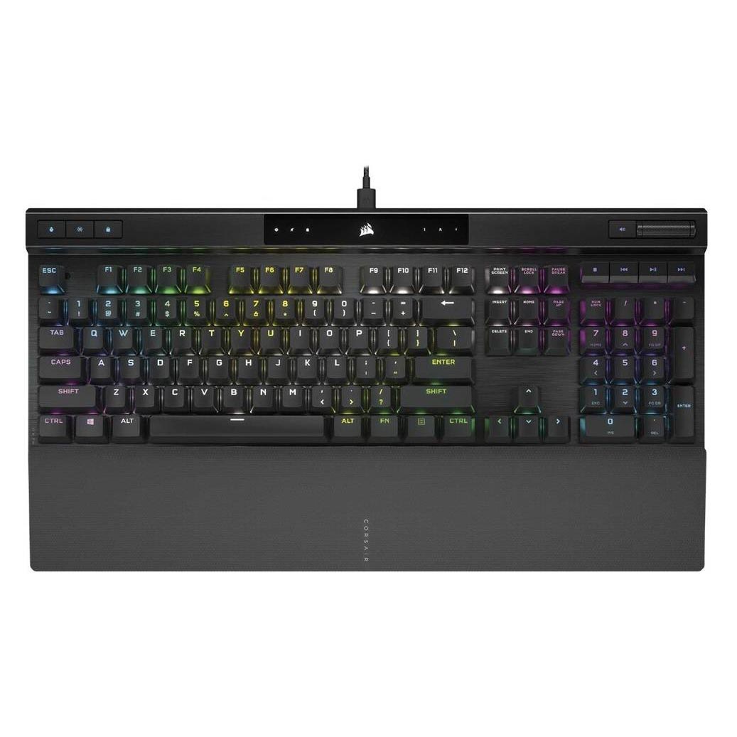 Игровая клавиатура Corsair K70 RGB Pro, Cherry MX Red, черный клавиатура игровая механическая corsair k70 rgb pro mini чёрный