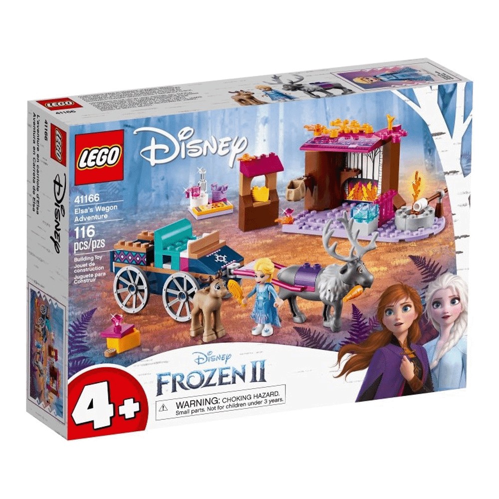 цена Конструктор LEGO Disney Princess 41166 Дорожные приключения Эльзы