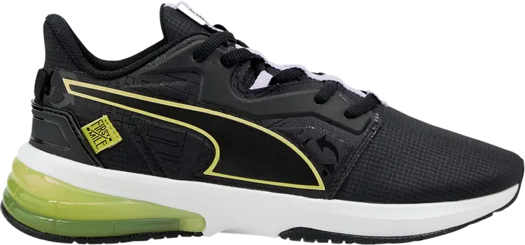 

Кроссовки Puma First Mile x Wmns LVL-UP Black Soft Fluo Yellow, черный