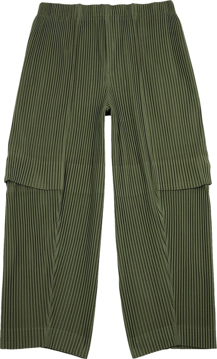 

Брюки Homme Plissé Issey Miyake Cargo Pant 'Green', зеленый