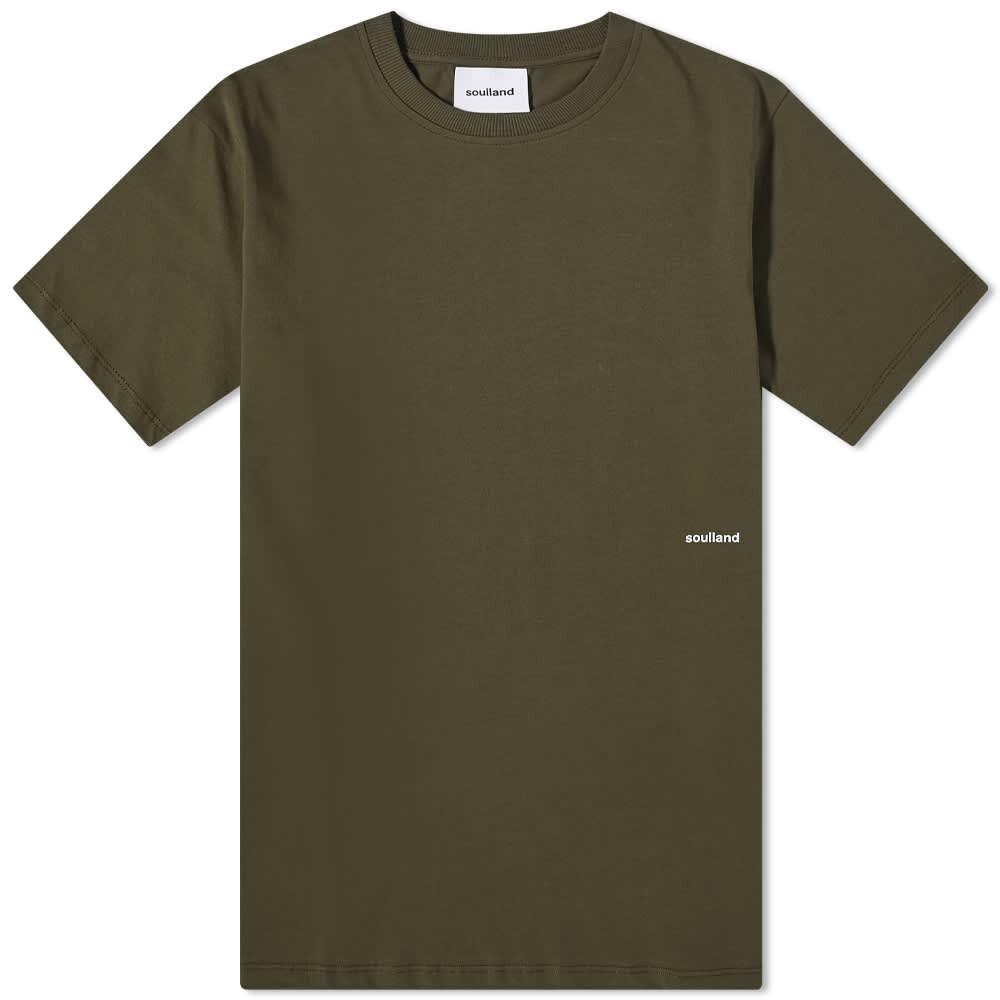 

Футболка Soulland Coffey Logo Tee, Серый