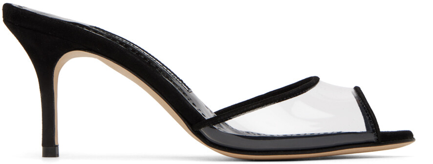 

Черные босоножки на каблуке Jadifa Manolo Blahnik