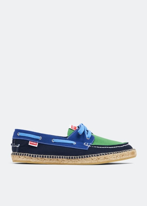 

Эспадрильи KENZO Marine boat shoes, синий