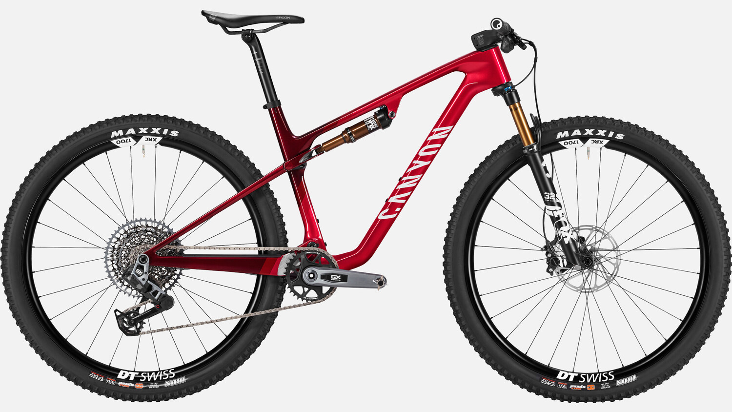 

Горный велосипед Canyon Lux World Cup CF 8, красный