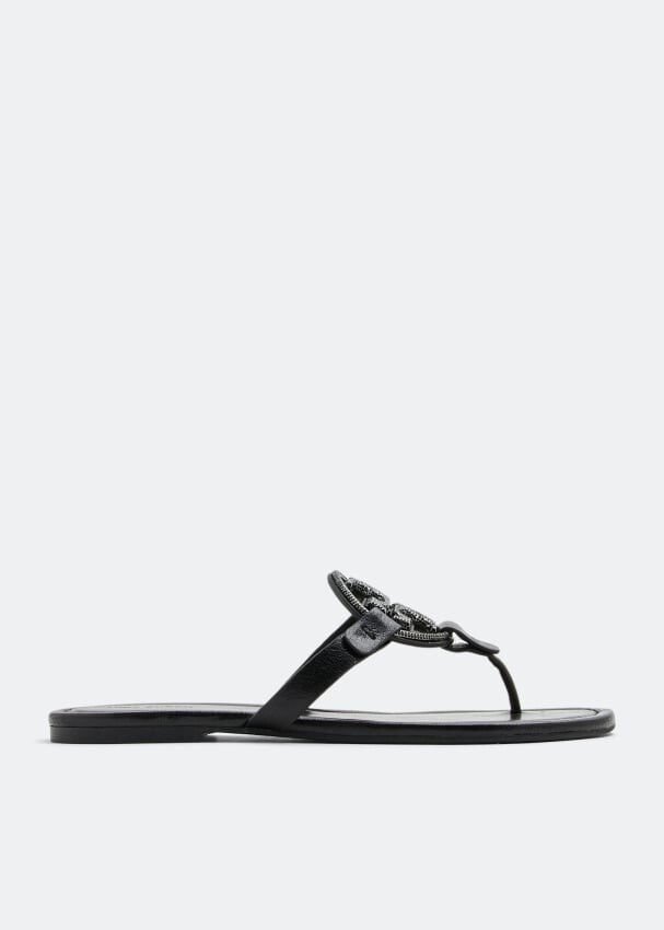 

Сандалии TORY BURCH Miller Pave sandals, черный