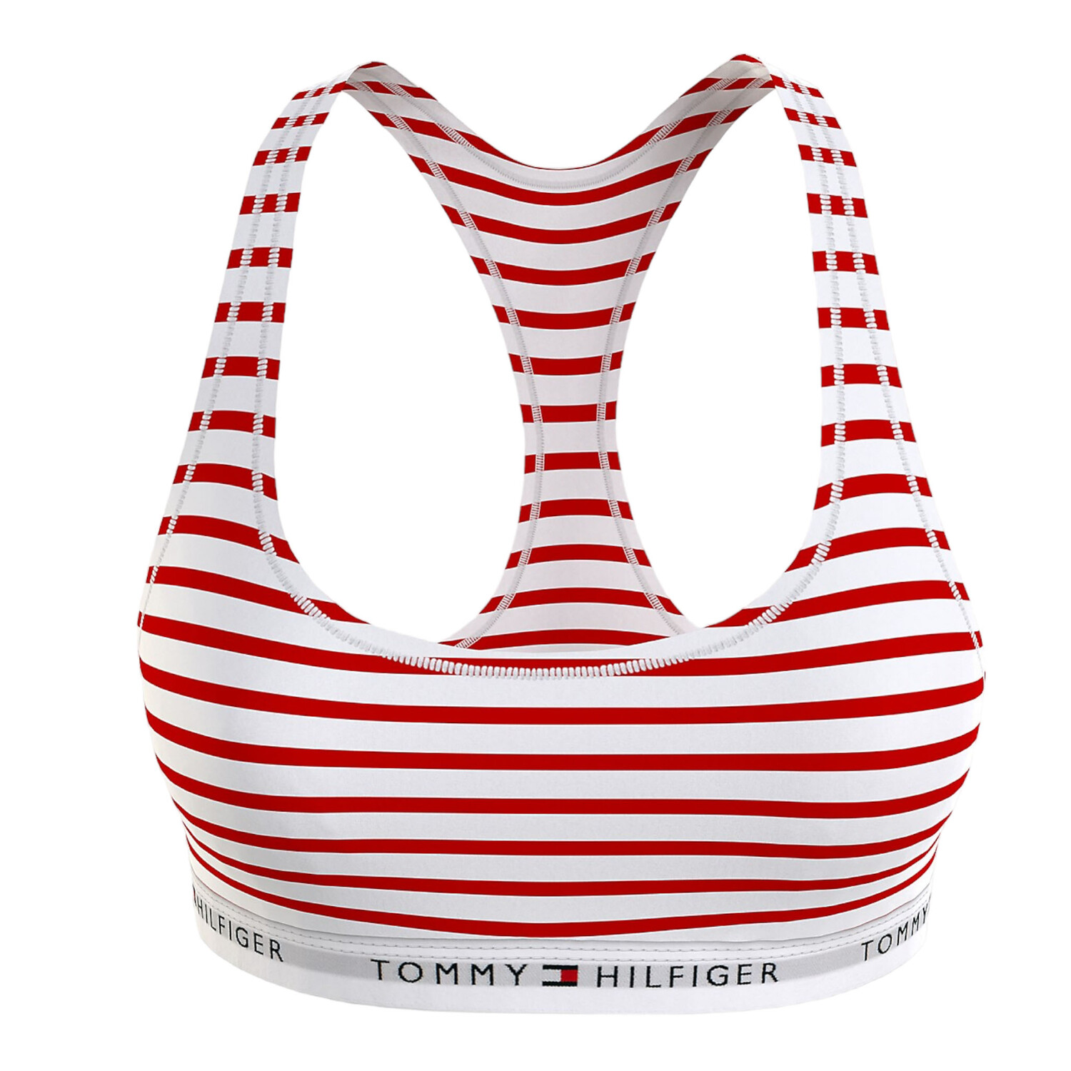 

Бюстгальтер Tommy Hilfiger Stripe, белый/красный