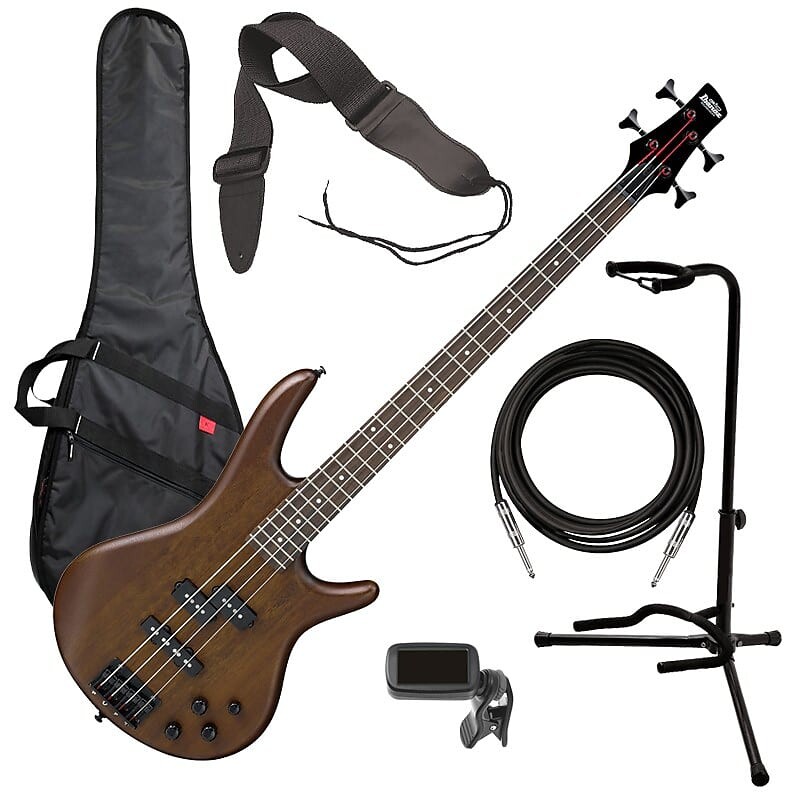 

Ibanez GSR200B 4-х струнная бас-гитара - Walnut Flat BASS ESSENTIALS BUNDLE