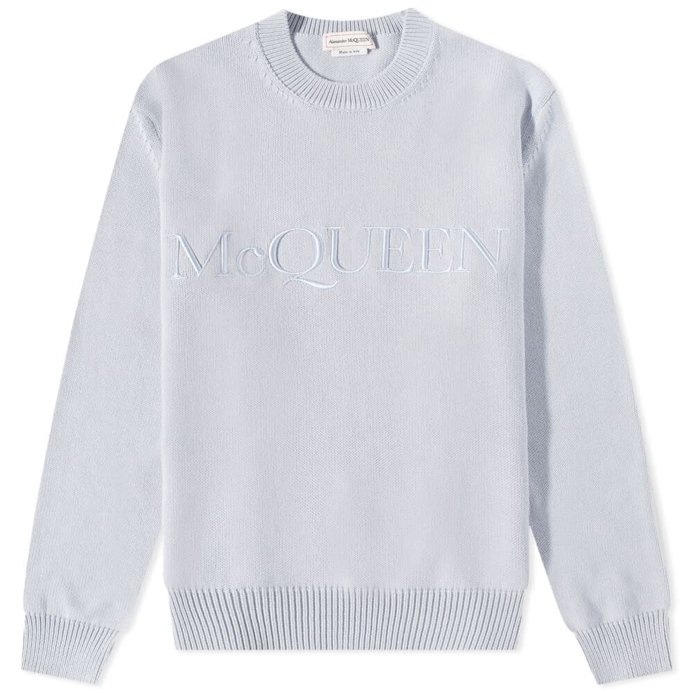 

Толстовка Alexander McQueen Tonal Logo Crew Sweat