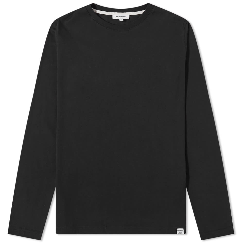 

Футболка Norse Projects Long Sleeve Niels Standard Tee, Черный