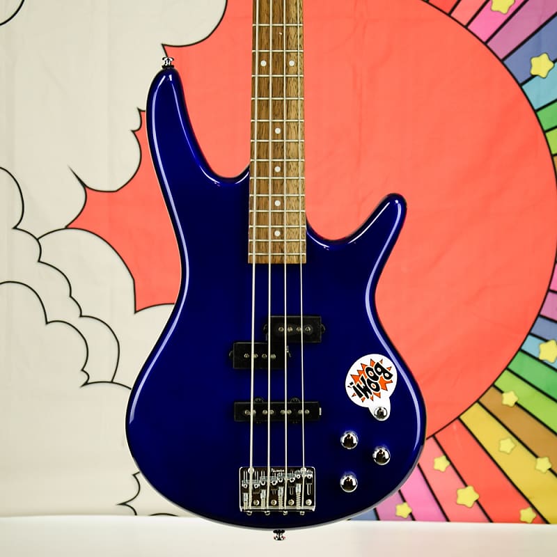 Бас-гитара Ibanez GSR200, синий драгоценный камень бас гитара ibanez gsr200 bk