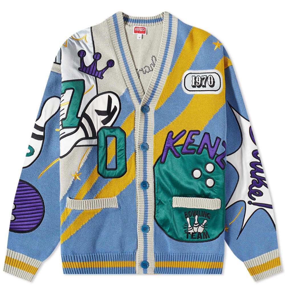 

Джемпер Kenzo PARIS Bowling Elephant Cardigan, Серый