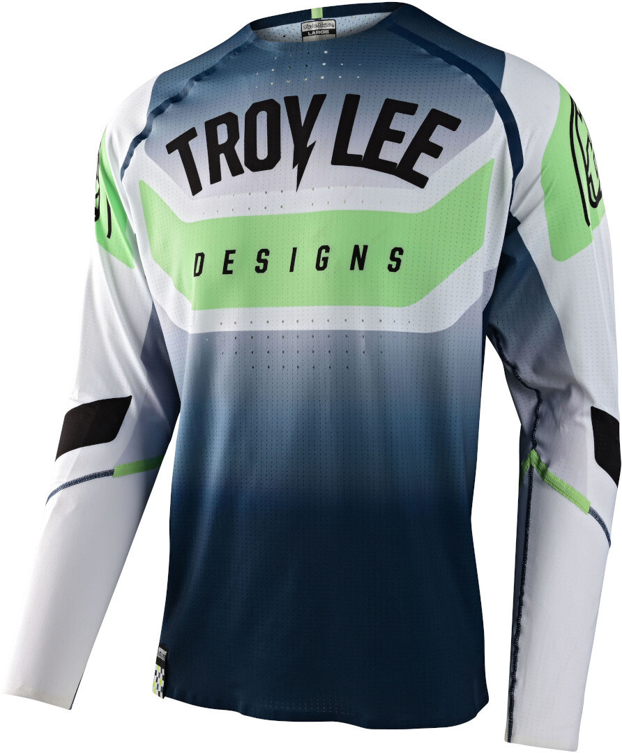

Джерси Troy Lee Designs Sprint Ultra Arc для велосипеда, бело-синее