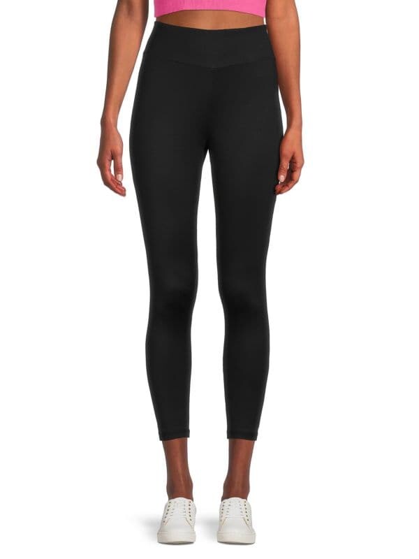 

Леггинсы DKNY Sport с высокой посадкой balance, черный