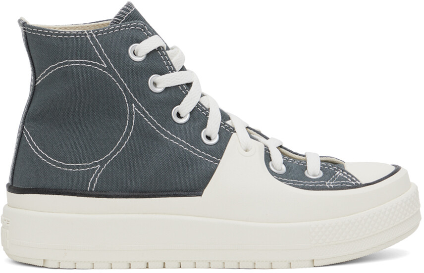 

Серо-белые кроссовки Chuck Taylor All Star Construct Converse