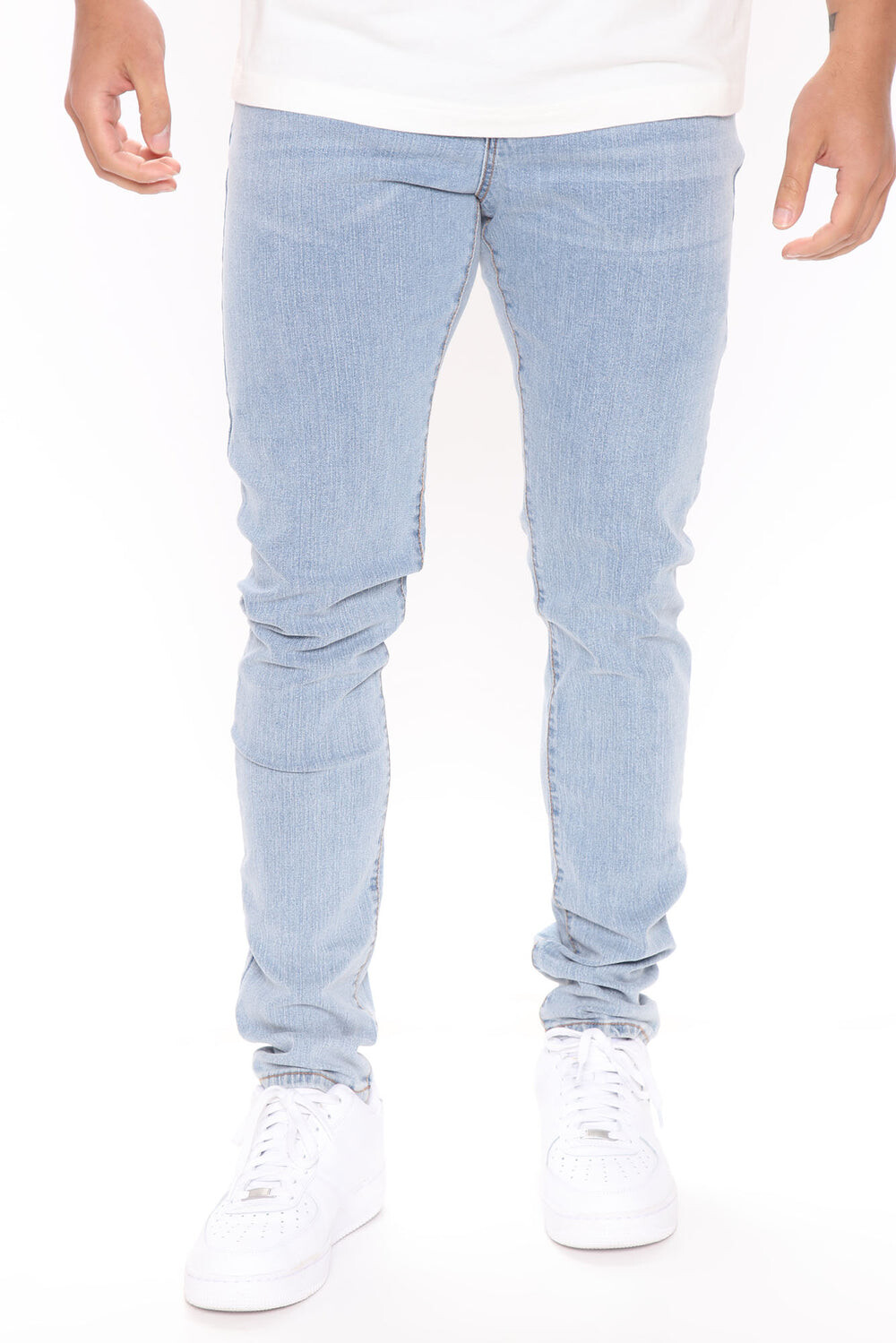

Джинсы скинни Fashion Nova FNMM336, синий