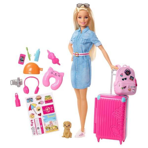 

Кукла Barbie Travel Doll & Accessories