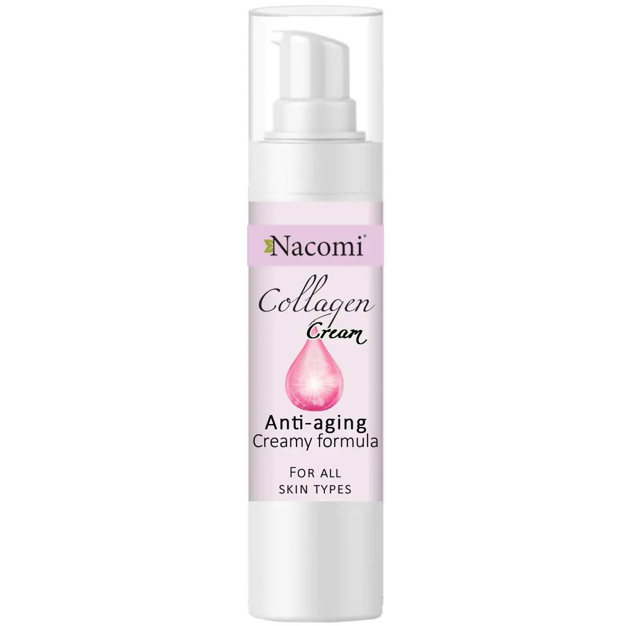 

Nacomi Collagen легкий, шелковистый омолаживающий гель-крем для лица, 50 мл