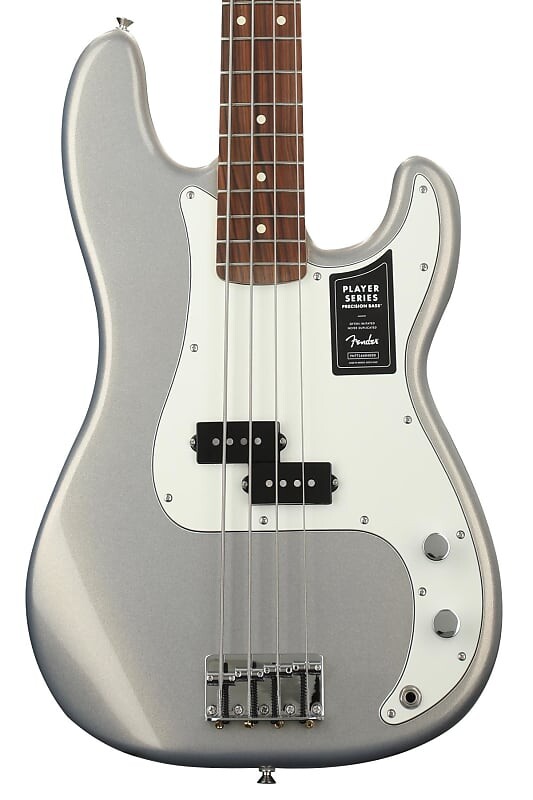 

Бас-гитара Fender Player Precision Bass — серебристый 0149803581