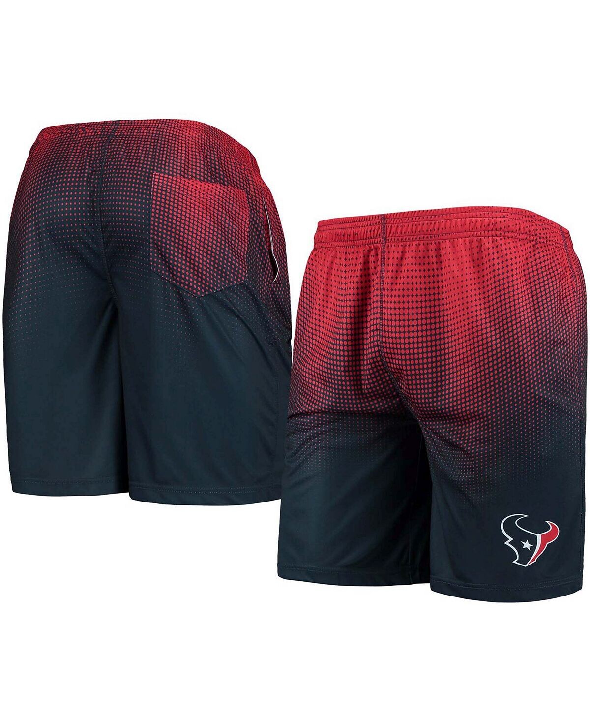 

Мужские темно-синие и красные шорты для тренинга houston texans pixel gradient FOCO, мульти