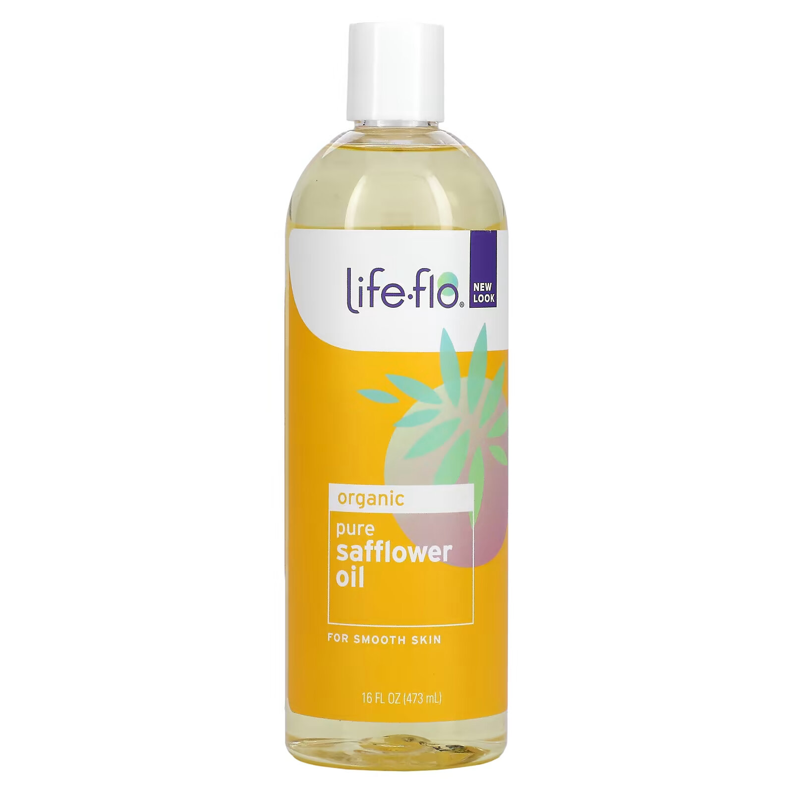 Чистое сафлоровое масло Life-flo, 473 мл life flo чистое жидкое кокосовое масло 473 мл 16 жидк унций