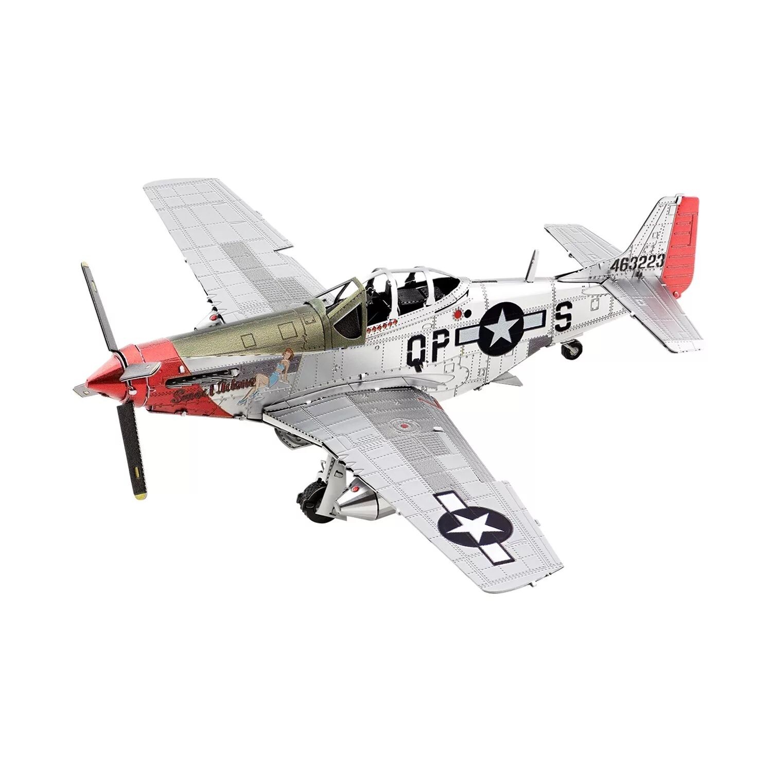 

Комплект металлической 3D-модели Fascinations Metal Earth — P-51D Mustang «Sweet Arlene» Fascinations