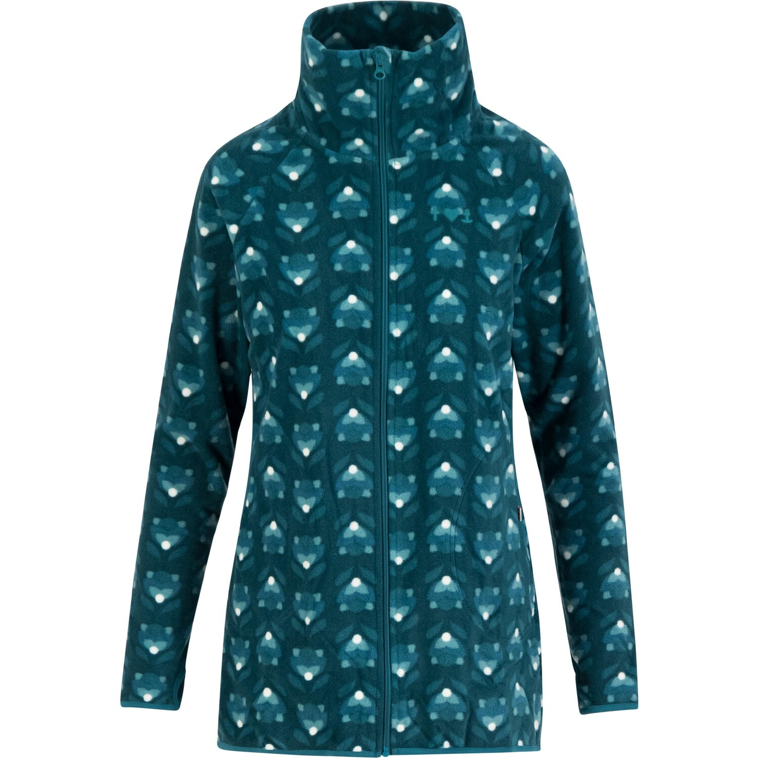 

Куртка Blutsgeschwister Fleecemantel Extra Layer, цвет stylish and chic flower