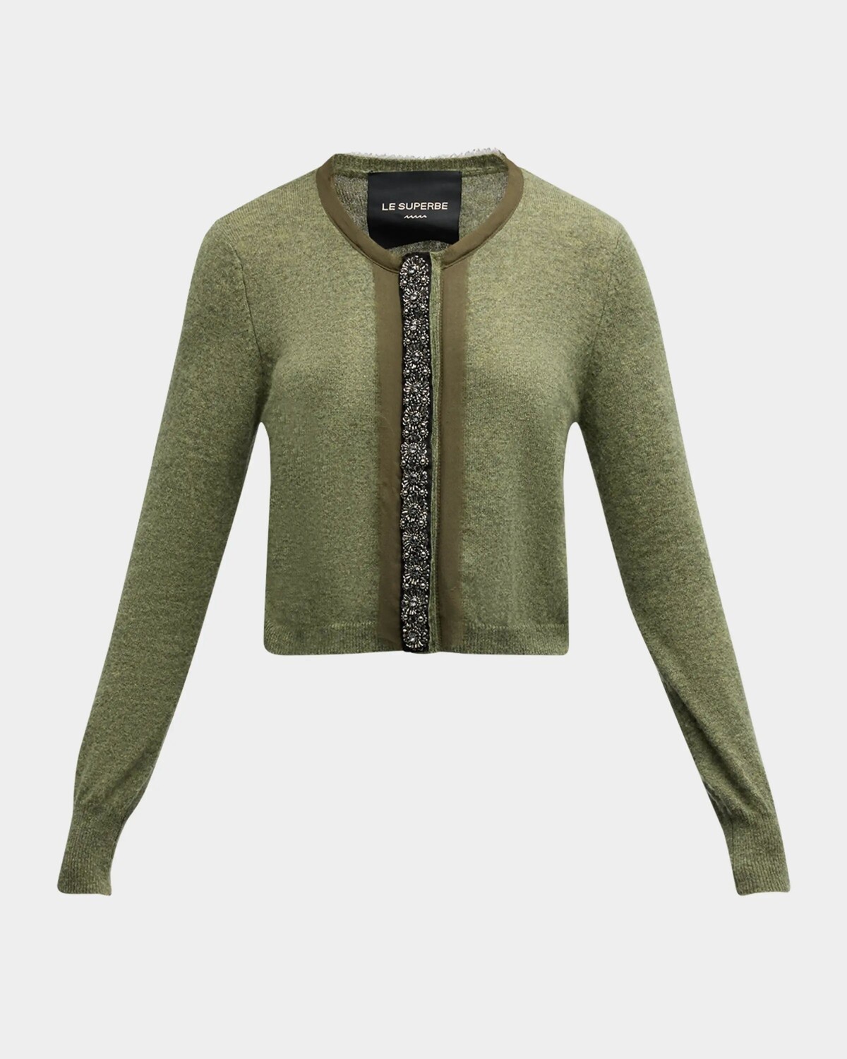 

Кашемировый кардиган Coquette Le Superbe, цвет Pesto
