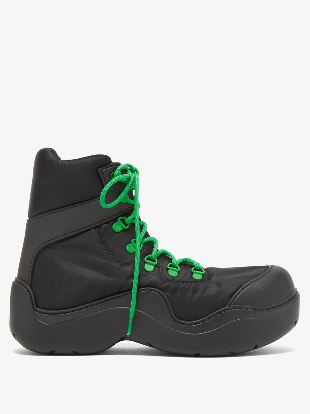 

Сапоги puddle bomber из нейлона и резины Bottega Veneta, черный