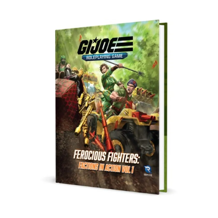 

Ferocious Fighters - Factions in Action Vol. 1, G.I. Joe Role Playing Game, твердый переплет