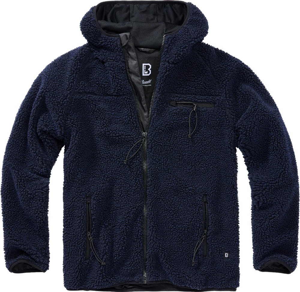 Куртка Brandit Jacke Teddyfleece Worker Jacket, синий