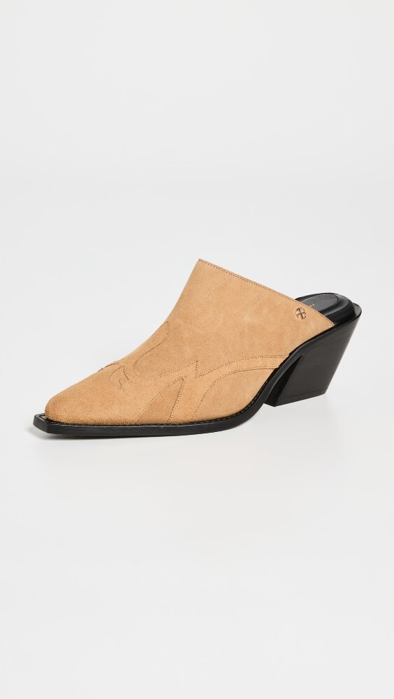 

Ботинки ANINE BING Tania Mules, кэмел