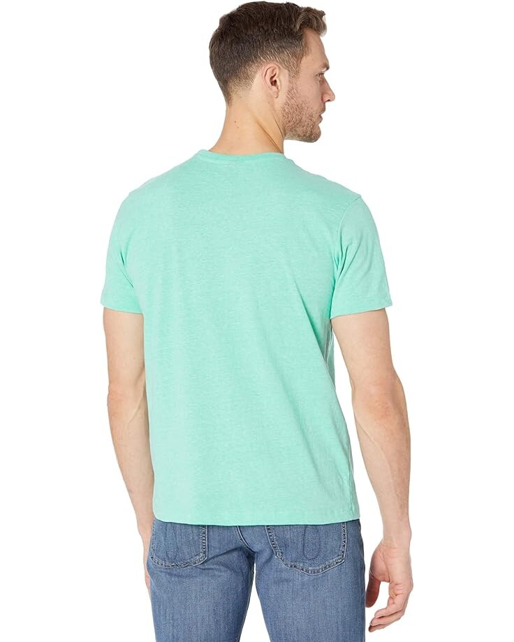

Футболка U.S. POLO ASSN. Solid Crew Neck Pocket T-Shirt, цвет Jade Green Heather