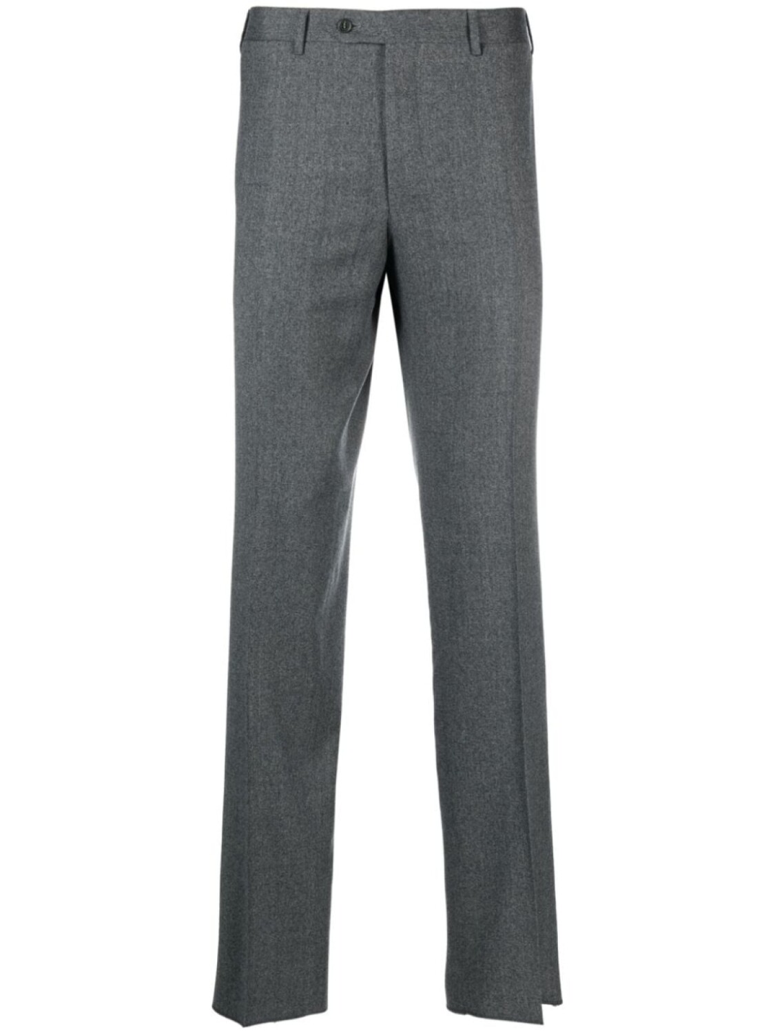 

Canali шерстяные брюки строгого кроя, серый